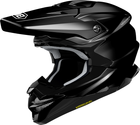 Kask motocyklowy offroad cross z daszkiem SHOEI VFX-WR 06 Matowy czarny