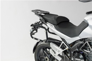 Kompletny zestaw kufrów bocznych SW-MOTECH Trax Adv i stelaży Multistrada 1200/S (10-) 45/45L