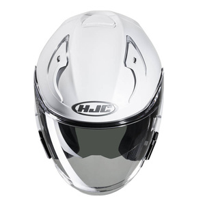 Kask motocyklowy otwarty HJC RPHA 31 perłowy biały