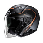 Kask motocyklowy otwarty HJC RPHA 31 Kouv czarny/złoty