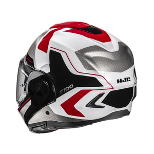 Kask motocyklowy HJC F100 Bios czerwony/czarny