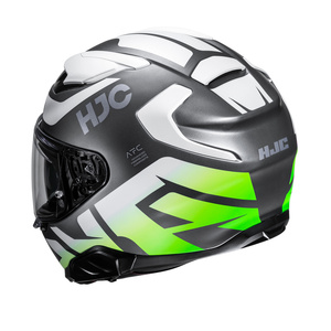 Kask motocyklowy integralny HJC F71 Bard czarny/szary