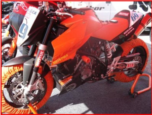 Crash Pady (Upper) R&G do KTM 990/990R Super Duke & 990SM 08-