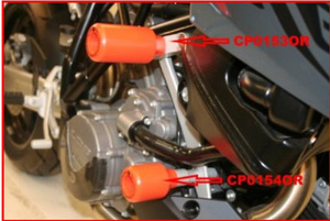 Crash Pady (Upper) R&G do KTM 990/990R Super Duke & 990SM 08-