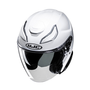 Kask motocyklowy otwarty HJC F31 perłowy biały