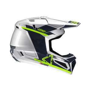 Kask motocyklowy LEATT Kit Moto 3.5 V25 Steel z goglami