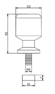 Slidery wahacza PUIG do motocykli Ducati / Honda / Suzuki (M8) Czarny (N)