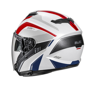 Kask motocyklowy HJC I31 Reno biały/czerwony