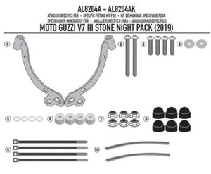 KAPPA MOCOWANIE SZYB 100ALBK, 140AK, 140SK MOTO GUZZI V7 III Stone Night Pack (19)