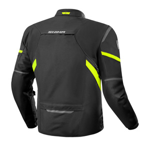 Kurtka motocyklowa tekstylna miejska/turystyczna Shima RUSH 2.0 fluo