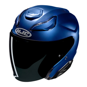 Kask motocyklowy otwarty HJC F31 matowy metaliczny niebieski