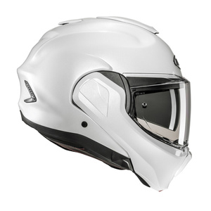 Kask motocyklowy HJC F100 Solid perłowy biały